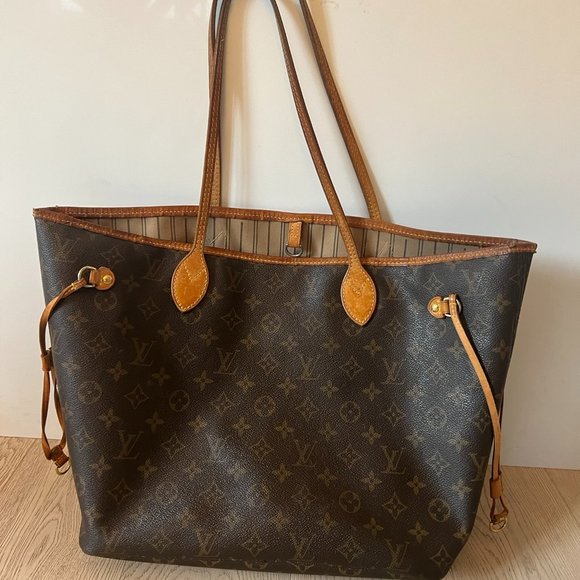 Louis Vuitton Neverfull Mm Bag Monogram Canvas - Picture 1 of 8